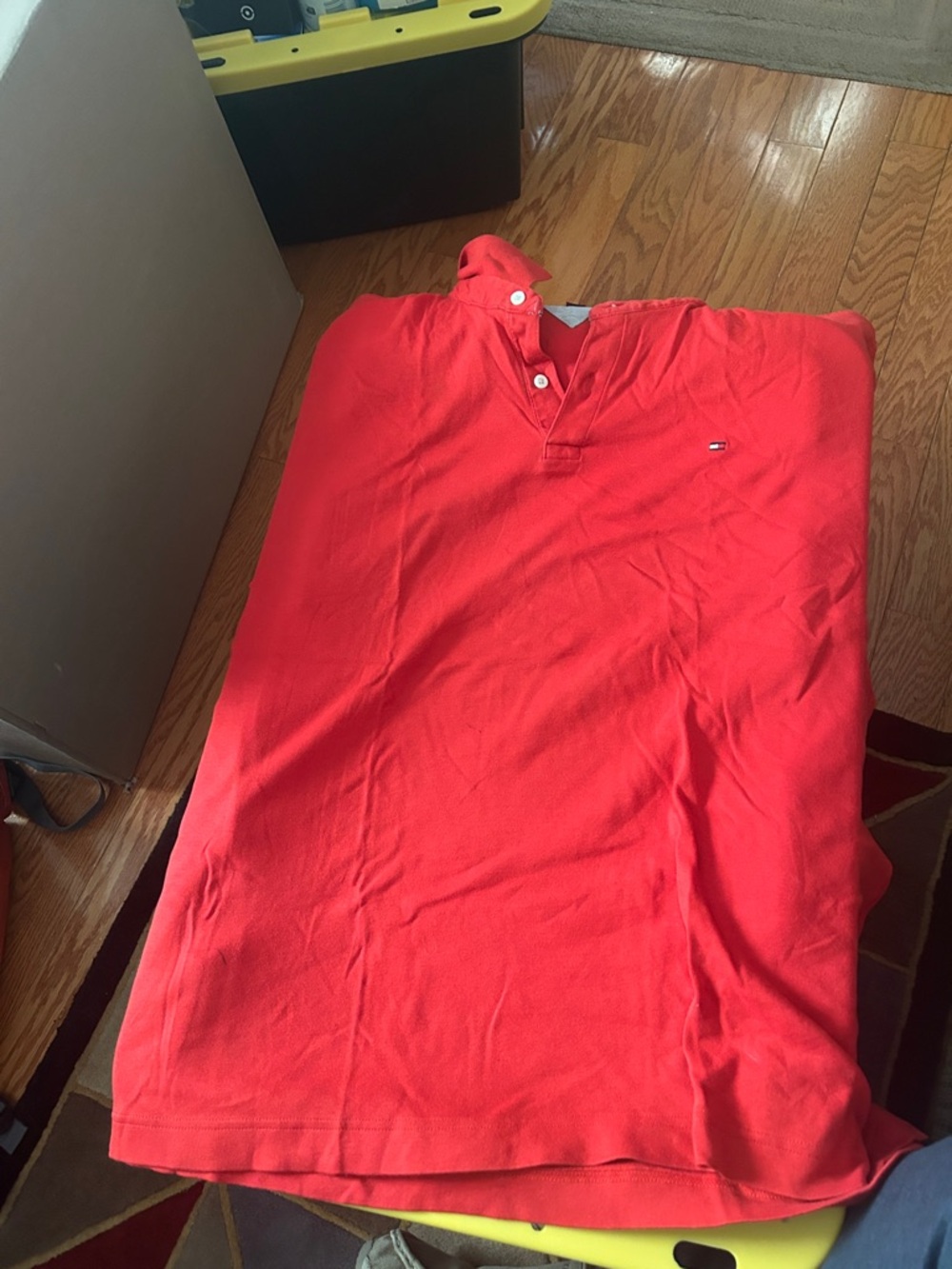 Tommy Hilfiger Men’s Bright Red Polo